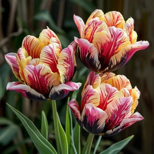 Тюльпан Роял Гарнит купить по цене от 425р. в интернет-магазине «Посадика» с доставкой почтой в в Саяногорске и по всей России – [изображение №1].